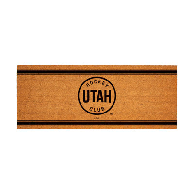Utah Hockey Club Extra Large One Color Coir Mat, 60″x24″