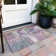Machine Washable Indoor/Outdoor Christain ACN1357 Lavender Rug
