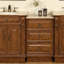 Ensemble de meuble-lavabo de salle de bain double 95 po Tomaso