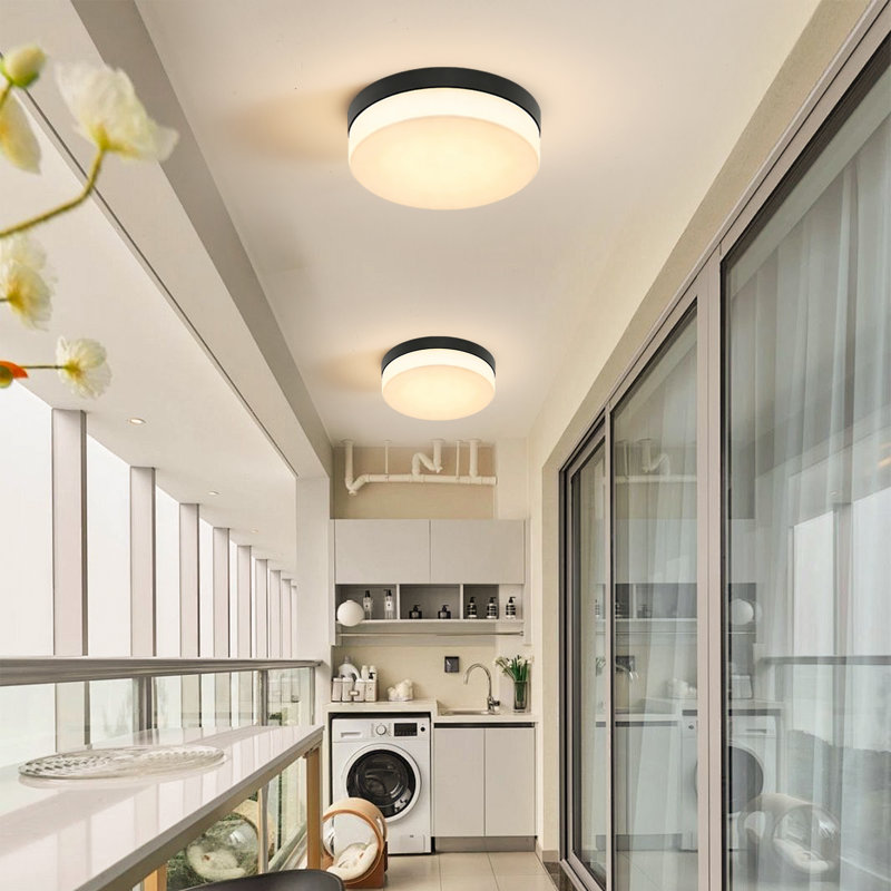 Plafonnier 36W à DEL réglable 36W avec 5 températures de couleur et un éclairage encastré à intensité variable pour le salon, la chambre à coucher et le couloir
