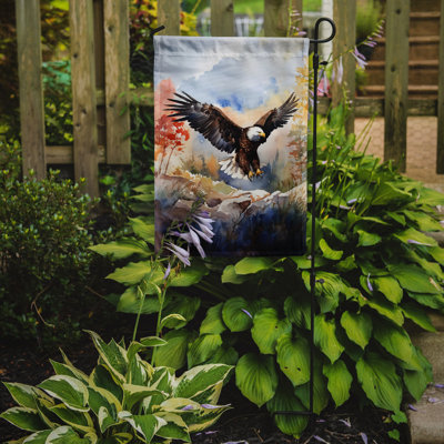 Double Sided 15.5 in. H x 11.25 in. W Polyester Animal Garden flag