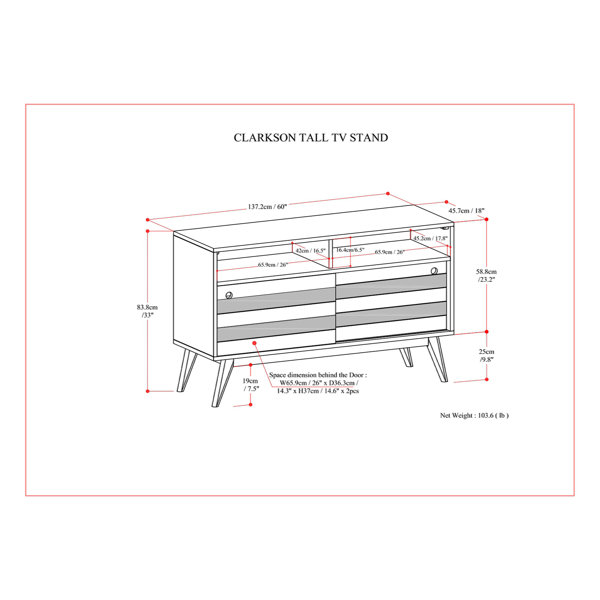 Dimensions du produit