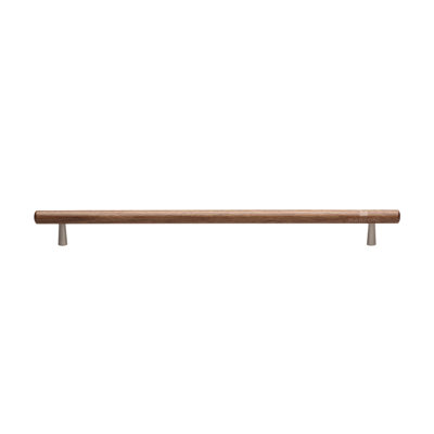 Poignée d'armoire tubulaire en bois