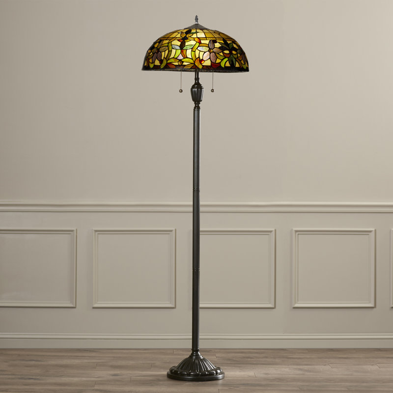 Nedrow 62'' Bronze Traditional Floor Lamp