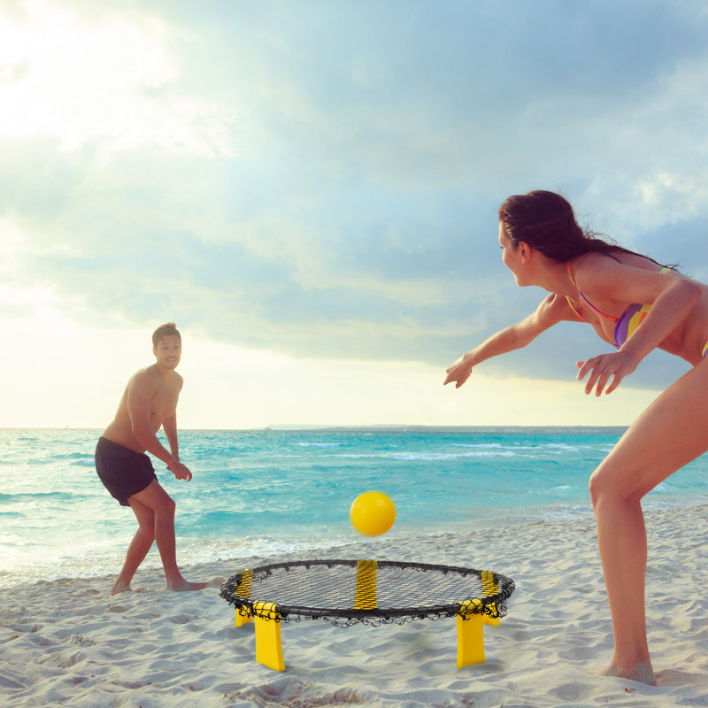 Volleyball de bataille avec mallette de transport