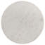 Table basse ronde en marbre véritable blanc