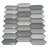 1.2" x 4.2" Porcelain Brick Joint Mosaic Floor Use Tile-66982328