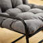 Chaise berçante d'extérieur avec coussin moelleux-264508695-264508689