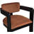 Sacha Frink Upholstered Dining Arm Chair-990218000-990218040