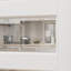 5-Lite Clear Glass Door Slab Prehung Jamb Interior White Primed Solid Core With DOOR SEAL STRIP-108215967-108215969-108941200
