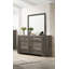 Miroir carré pour commode gris Srikanth-2092550303