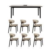 Ensembles de table de salle à manger simples et pratiques.