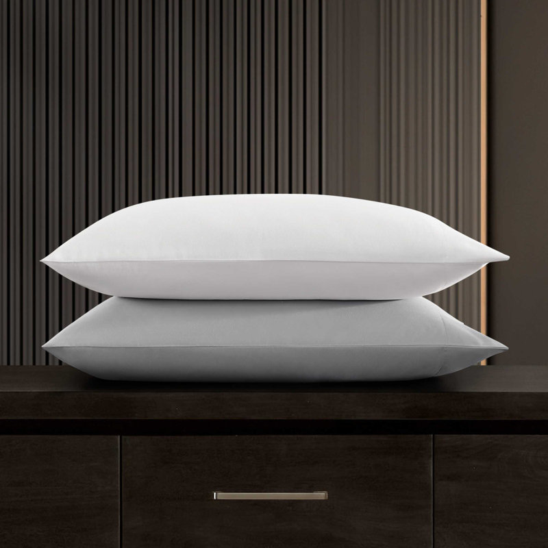 Vera Wang T1000 Sateen Solid CVC Sheet Set, King Sheet Set + 2 King Pillowcases, White