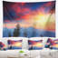 Magnifique tapisserie vue paysage d'hiver-28491805