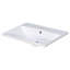 Myhomekeepers 18'' White Ceramic Rectangular Bathroom Sink