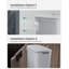 9 Litre Touch Top Kitchen Trash Can-4740055