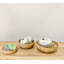 Mango Wood Round Bowls Three Piece