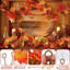 Décoration d'automne pour la maison, ensemble de 2 guirlandes d'automne artificielles, guirlande de feuilles d'automne réalistes, guirlandes de l'Action de grâce d'intérieur, guirlandes d'automne à feuilles colorées pour les récoltes de l'automne