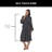 Silk Touch Bathrobe Lava-105273028-105273031