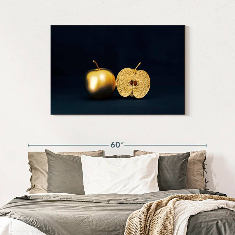 Yarlin Split Golden Apple, 30" H x 45" W