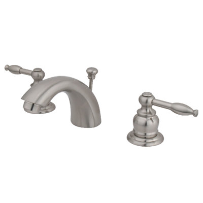 Robinet de salle de bain espacé avec ensemble de drain Knight