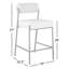 Tabouret de comptoir Carly Boucle-499124881