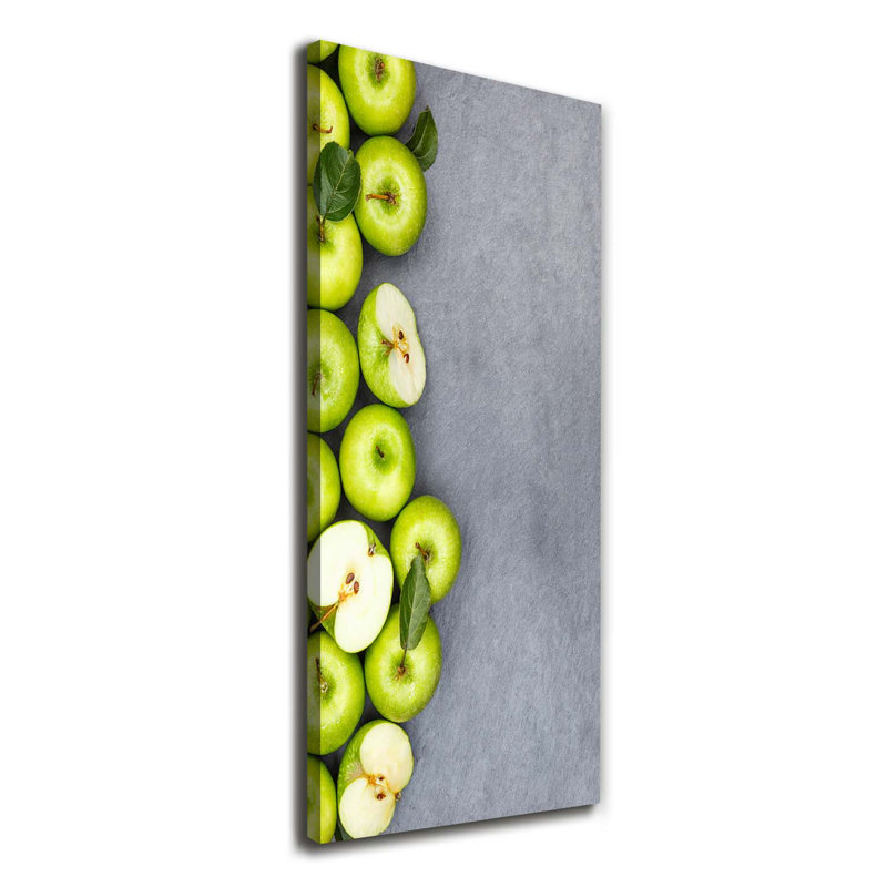 Green Apples - Wrapped Canvas Print