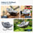 Jozzel Metal Rocking Chair-575825196