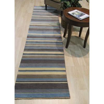 Galeana Blue Handmade Area Rug