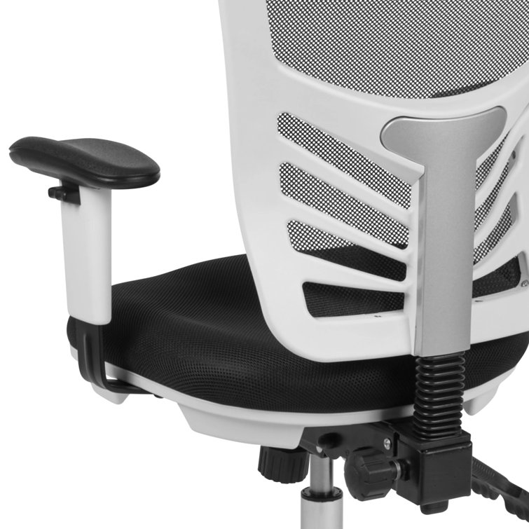 Ebern Designs Siyer Mid-Back Mesh Multifunction Ergonomic Office Chair with  Adjustable Arms & Reviews