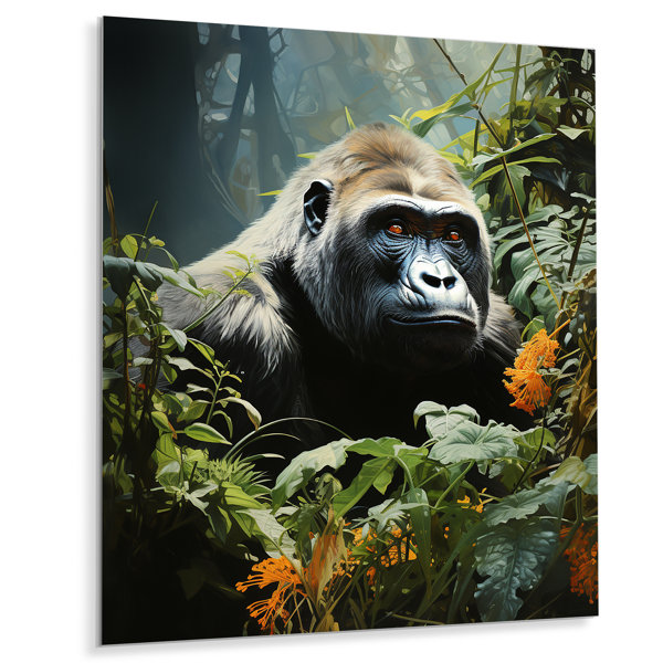 Gorilla Gym | Metal Print