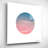 'Ocean Circle' by Seven Trees Design, Acrylic Glass Wall Art-1729022069