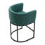 Upholstered Bar Stool with Iron Frame-669509952