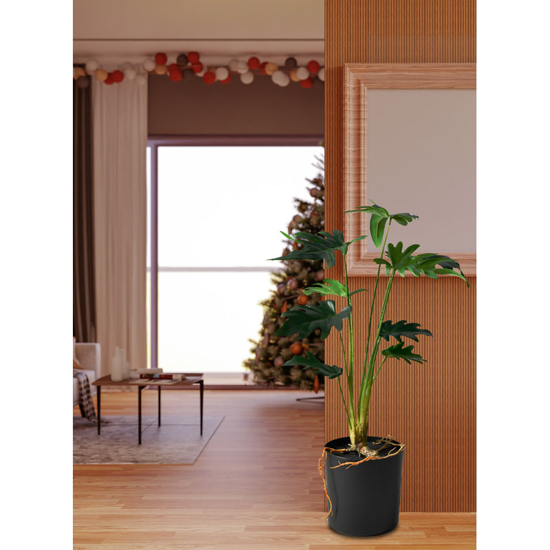 Plante artificielle en pot 17 po Philodendron