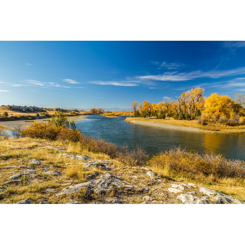 Missouri Headwaters Park - Wrapped Canvas Print, 30cm H x 46cm W x 3.8cm D
