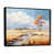 Black Floater Framed