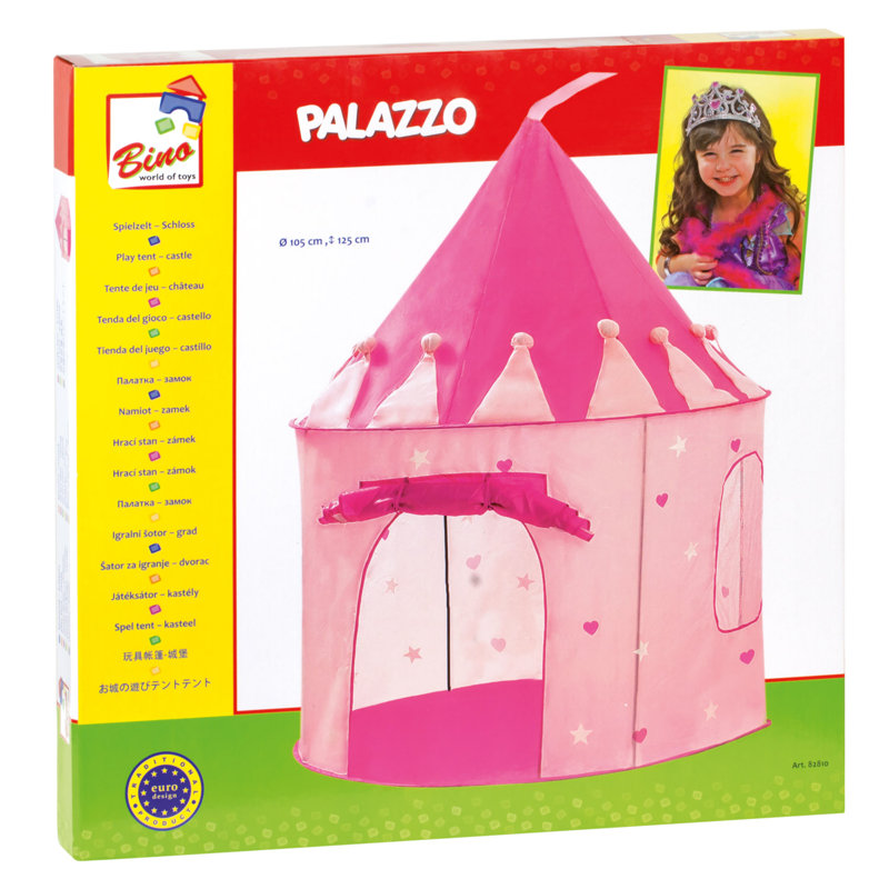 Bino 105cm W x 105cm D Indoor / Outdoor Polyester Play Tent