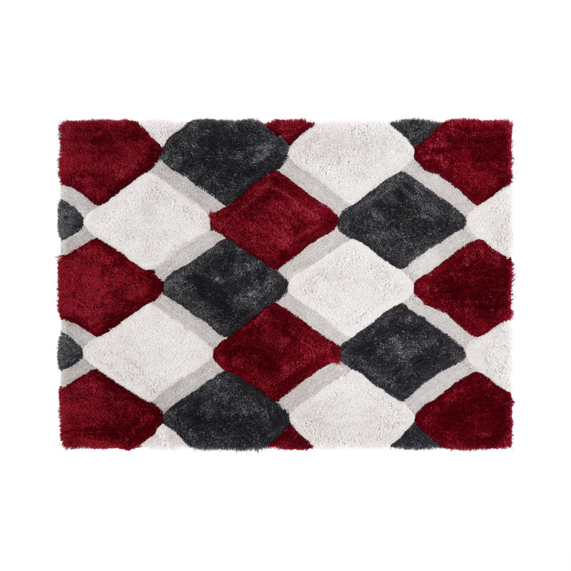 Blandford Geometric Hand Woven Area Rug, Rectangle 120 x 170cm