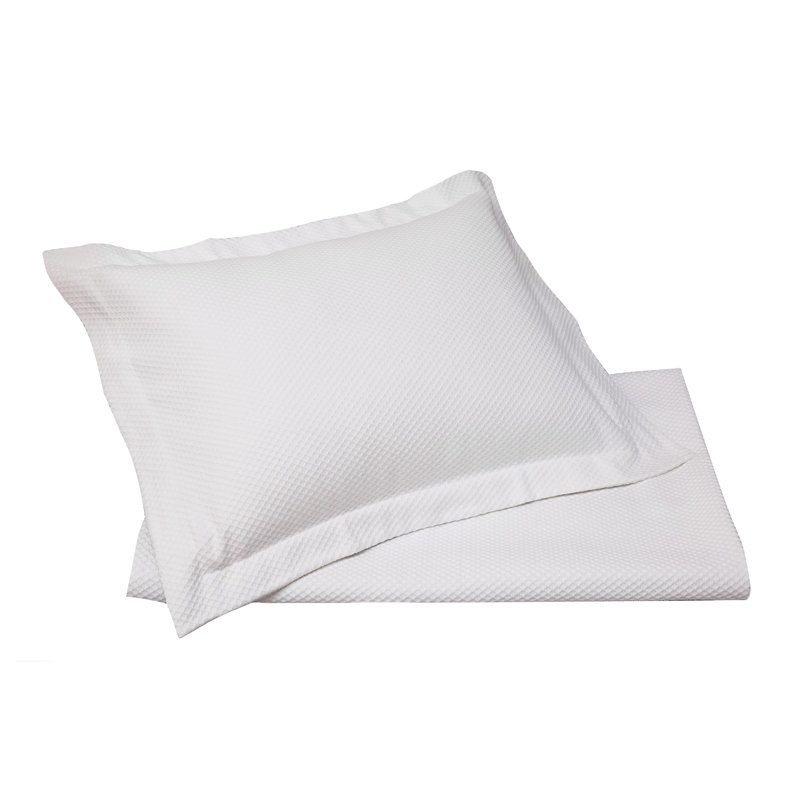 Cotton Standard Coverlet, Queen Coverlet, White