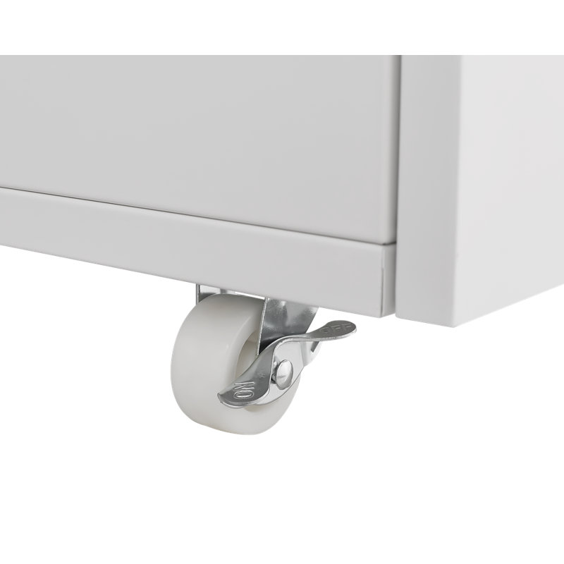 Support d'imprimante pour bureau à domicile avec roulettes - Classeur latéral mobile | Porte-classeur, tablette de rangement ouverte pour dossiers de format lettre / légal / A4