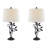 Grinstead 27" Metal Table Lamp with 3-Way Dimmable Lighting and Unique Leaf Design for Living Room, Bedroom and Study-1463978171