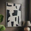 ABSTRACT Series DC III, reproduction encadrée - bois massif-405116064