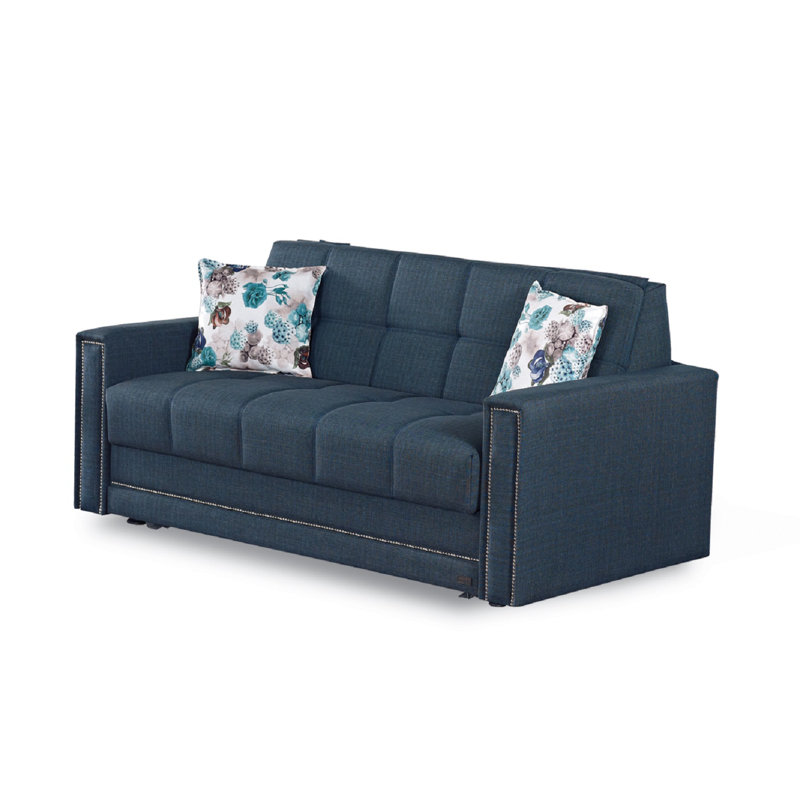 Queen 69 " Upholstered Convertible Sofa