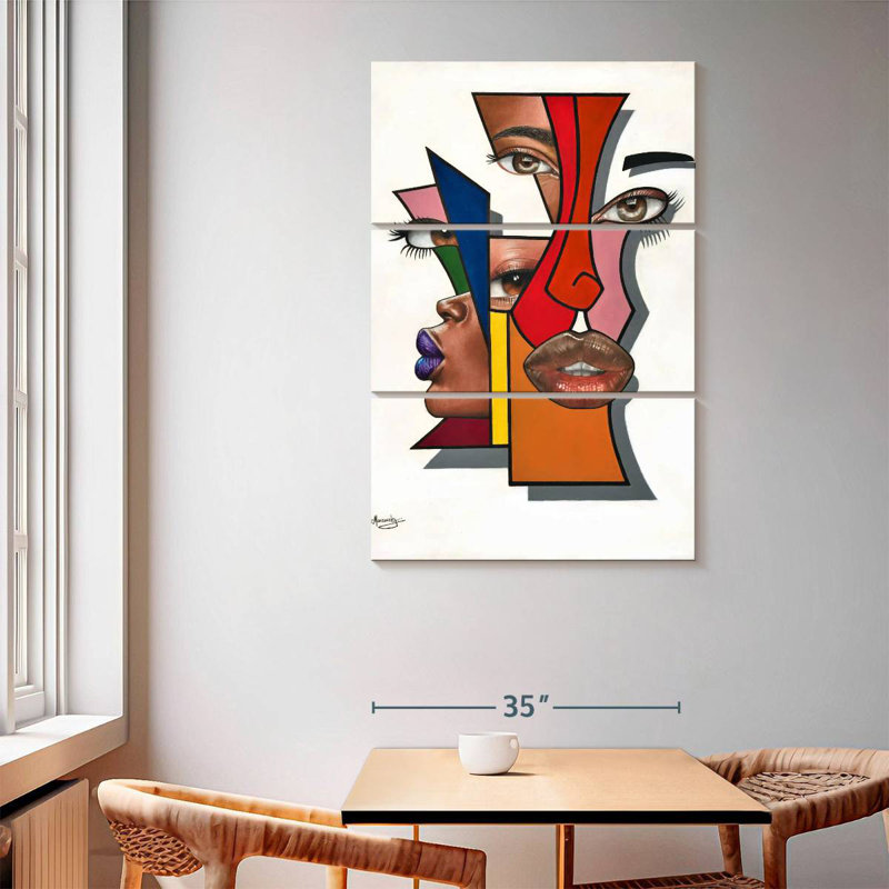 Leisha Abstract Untitled, 65" H x 42" W