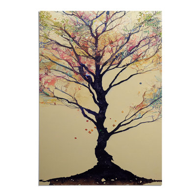 Pastel Tree - Wall Art