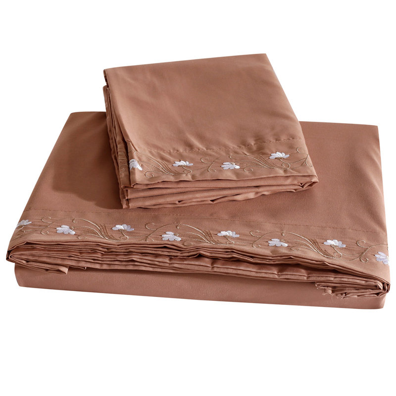 200 TC 50/50 Percale Polycotton Percale Fitted Sheet, Single (3'), Ivory