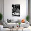 Cat Stares At Fish Elegant Contemporary Cat Fish Wall Art Print 1 Piece Wrapped Canvas Wall Art-364059718