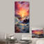 «Horizon's Embrace Photorealistic Sunset IV - Sunset», art mural-789290691-755603417