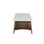 Table basse Barther avec rangement, table centrale, table basse
