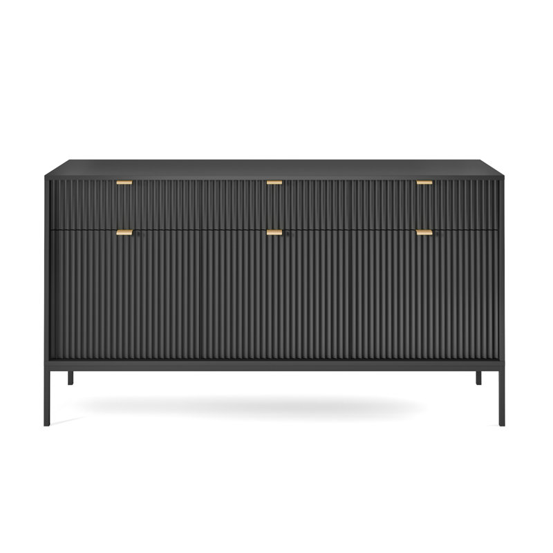 Iriyana 154cm Sideboard, Black